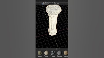 Modeling a Pillar in Blender in 1 Minute #shorts #blender #blender3d