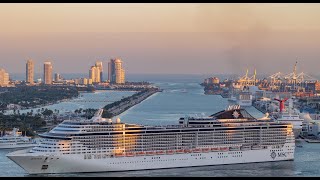 🔴 Port of Miami - LIVE CAM