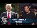 Trump Defends Lying to Americans About the Coronavirus | The Tonight Show