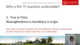 Tips in Designing True or False Test Questions
