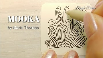 How to draw Tangle Pattern 