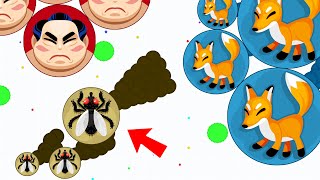 The Unstoppable  Fly 🔥 (Solo Fly VS All ) - Agar.io