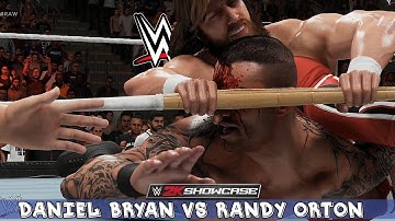 WWE 2K19 2K SHOWCASE GAMEPLAY WALKTHROUGH PART 5 - Daniel Bryan Vs Randy Orton (PS4 PRO 4K)