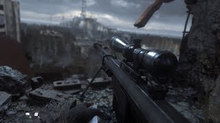 One Shot, One Kill ! Beautiful Sniper Mission from Call of Duty Modern Warfare Remastered screenshot 1