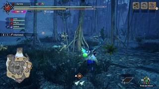 Monster Hunter Rise - Follower: Quest MR6: Invinsible Threat (GoldCrown Chameleos)