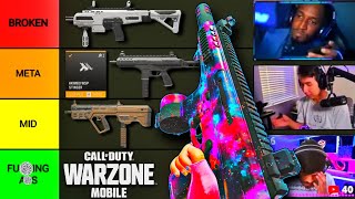 Best Warzone Mobile Meta SMG Loadouts Vs Streamers Part 9 (Both POVs)