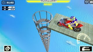 Juegos de Motos - GT Mega Ramp Bike Stunts screenshot 5