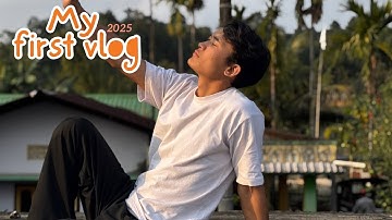 MY FIRST VLOG 2025🫣|| MY FIRST VLOG ON YOUTUBE ||minivolg