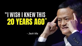 Jack Ma's Life Advice Will Change Your Life (MUST WATCH) For Entrepreneurs #motivation
