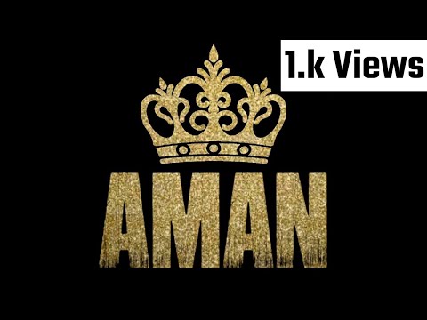 Aman Name Status video | New whatsapp status video | Ye Sirf Naam Nahi Brand Hai | Name status |