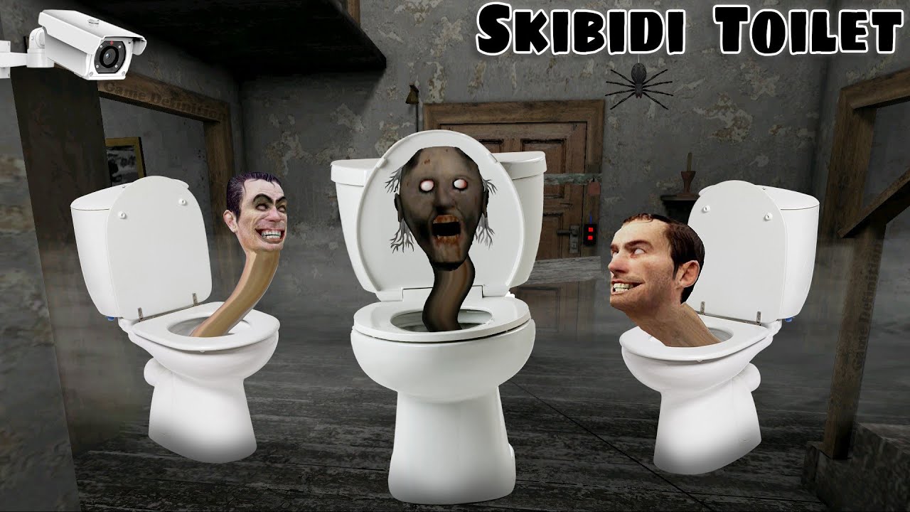 Granny skibidi toilet 41 episode by Game Definition Scary Granny Daily vloggers parody carryminati