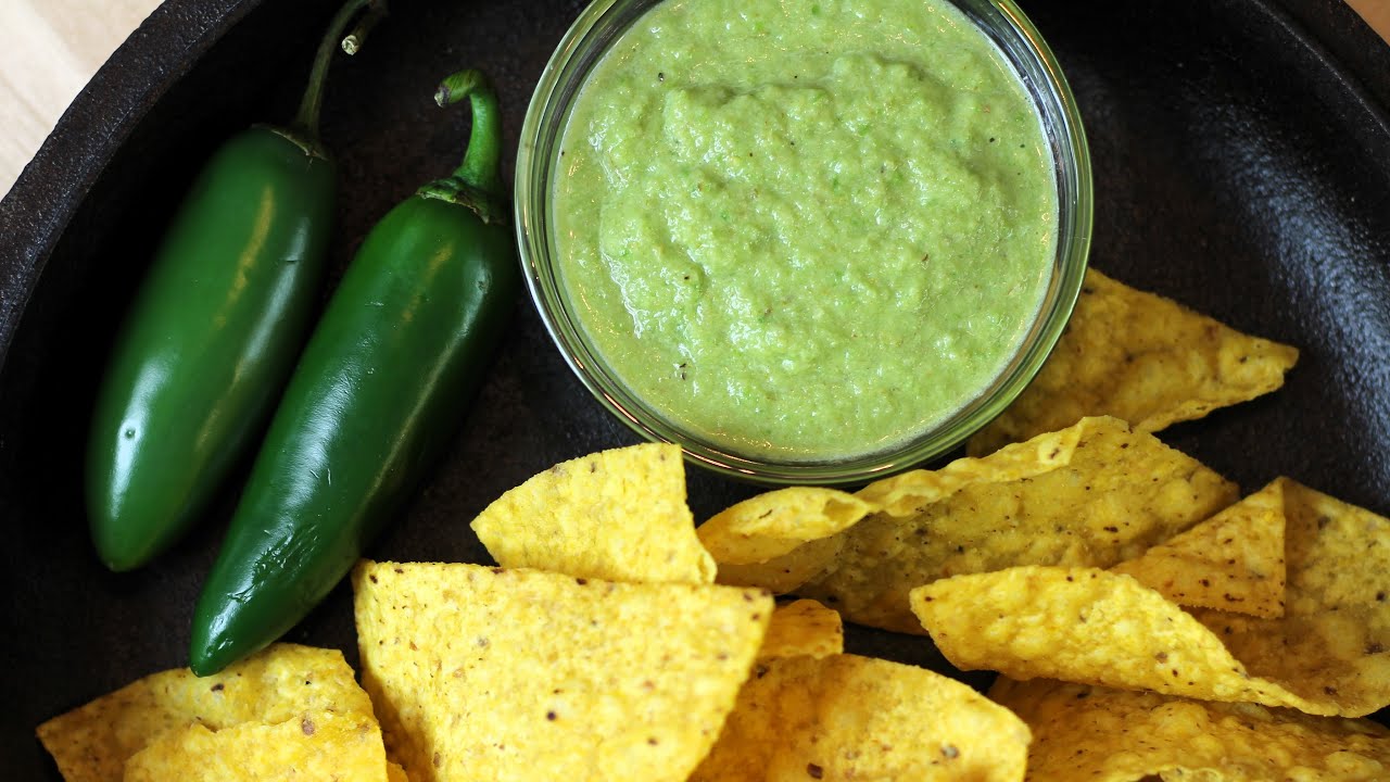 Del Taco Green Sauce It's Only Food w/ Chef John Politte YouTube