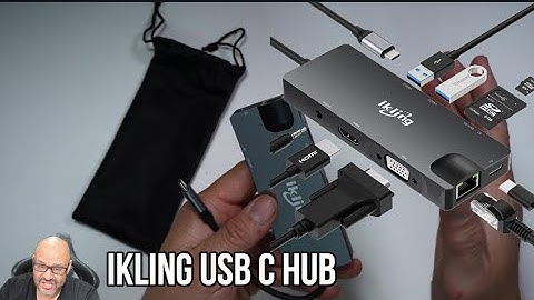 USB Type C Hub 9 in 1
