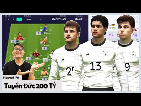 Video 200 Tỷ I Love Phá Sạch Xây Dựng Đội Hình 