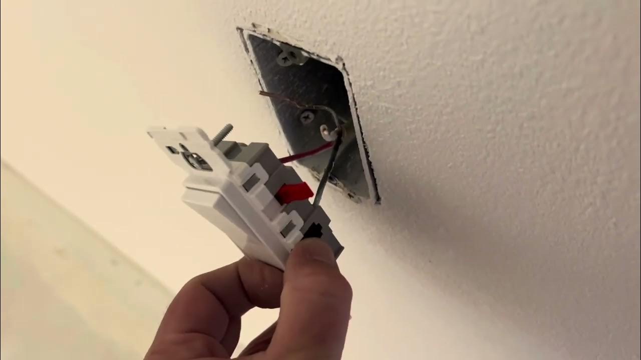 How to install a light switch (3 way switch) or power outlet the