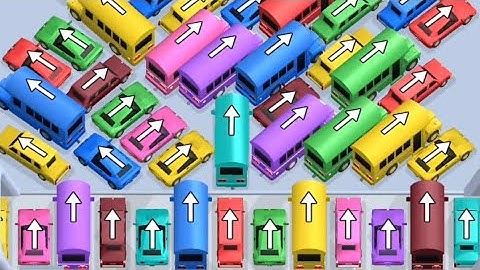 Car Jam Level 70 Game Walkthrough || Bus Out - Bus Jam Puzzle Game