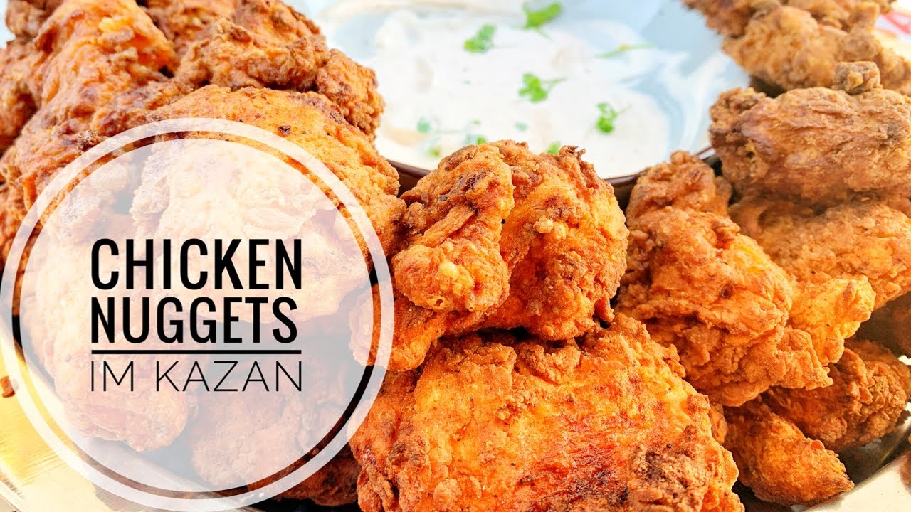 Chicken Nuggets im Kazan / Kindergeburtstag