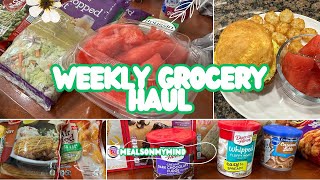 Weekly Grocery Haul |2 Stores for 2 People | Under Budget |Less Than $75