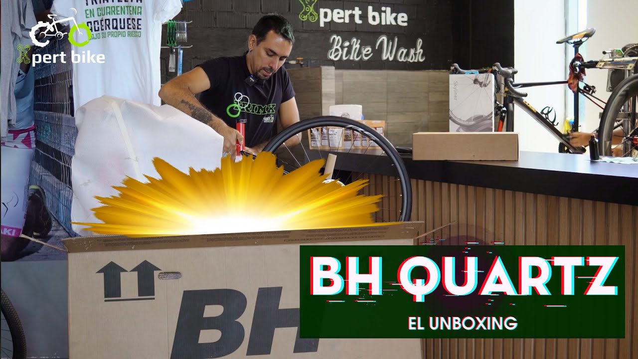 Nada como el olor a bicicleta nueva! Unboxing BH Quartz 105 - YouTube
