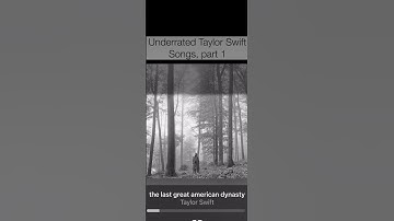 Underrated Taylor Swift Songs, part 2 #music #taylorswift #underrated #songwriter