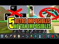 5 Retos Imposibles De Minecraft No Tan Imposibles