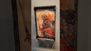 Using dungeon terrain to build a picture frame