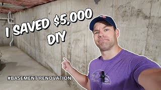 i saved $5,000 insulating my basement - how to insulate basement