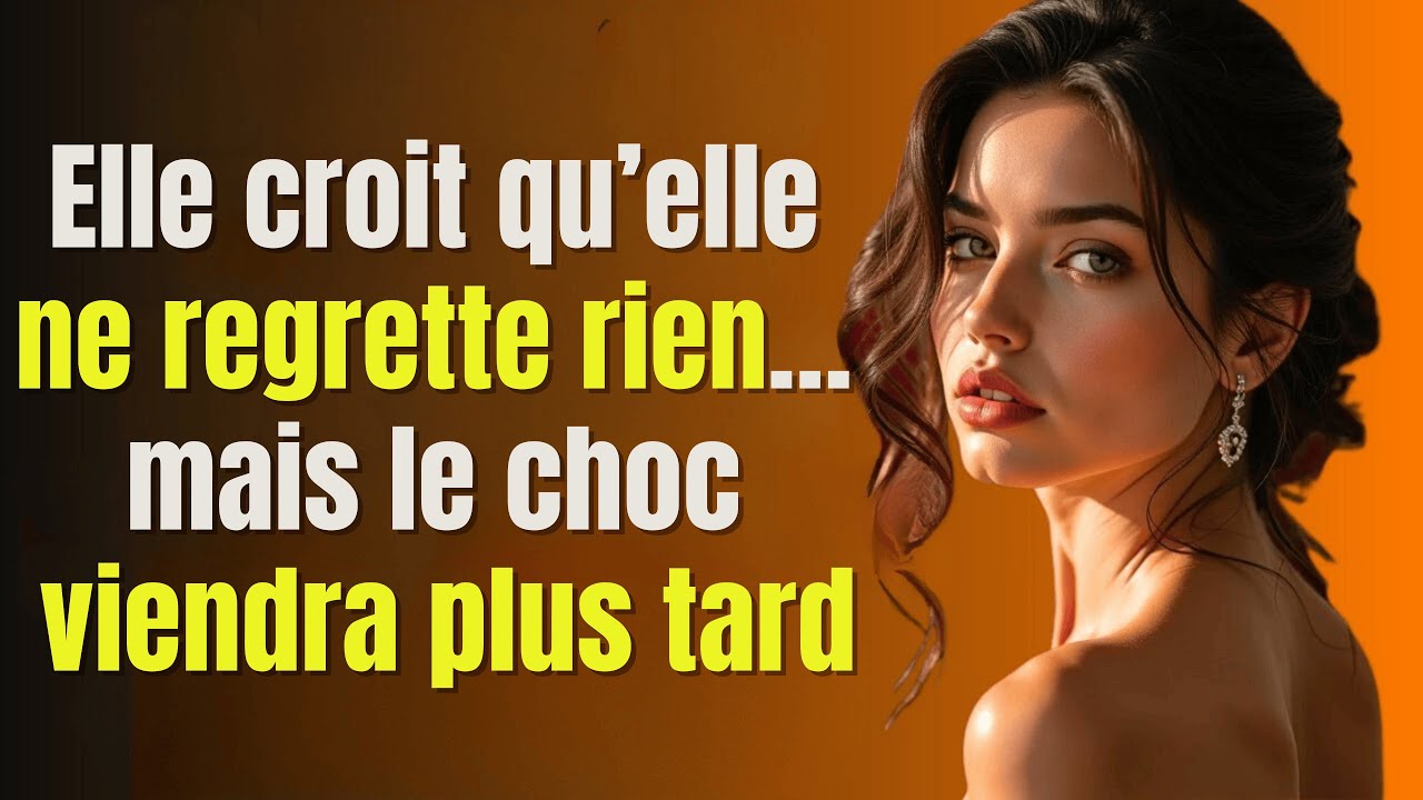 Elle ne regrette pas de t’avoir perdu… mais ça viendra — les conséquences ne se font que tarder.