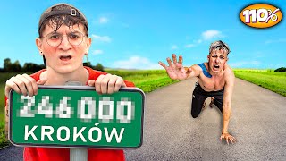 POKONAŁEM MORTALCIA... 100,000 kroków w 24H? @Mortalcioo