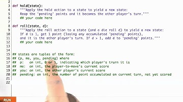 Hold And Roll - Design of Computer Programs