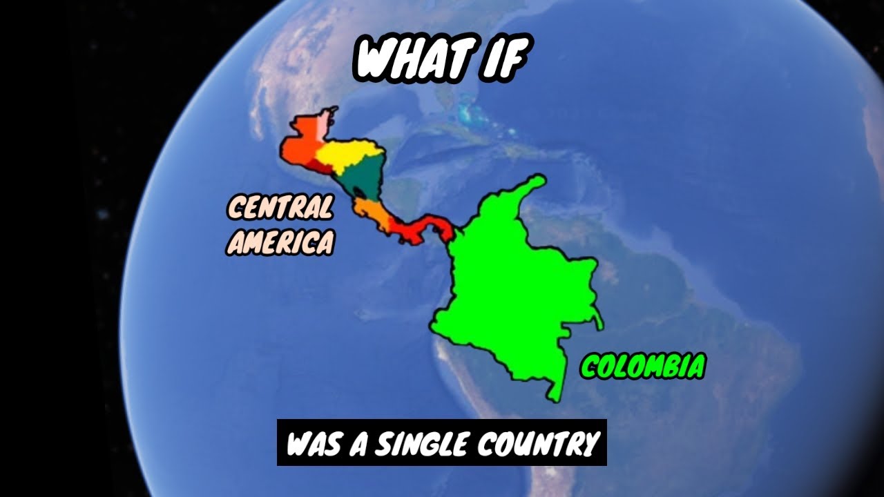 What if Central America and Colombia Was A Single Country | Country Comparison | Data Duck