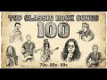 Top 100 Classic Rock Songs 70s 80s 90s ⚡ Queen, Guns N' Roses, Metallica, AC/DC, Aerosmith, Bon Jovi