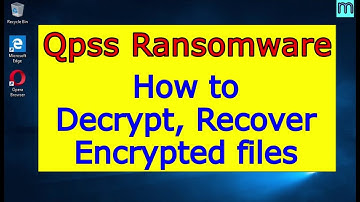 Qpss virus (ransomware). How to decrypt .Qpss files. Qpss File Recovery Guide.