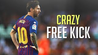 CRAZY LEO MESSI'S •FREE KICK• Barcelona vs Espanyol 2019