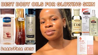 5 BEST BODY OIL FOR GLOWING SKIN : How To Use Oils in your skincare routine + Oil for all skin types