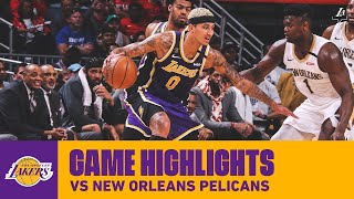 HIGHLIGHTS | Kyle Kuzma (20 pts, 4 reb) vs. New Orleans Pelicans