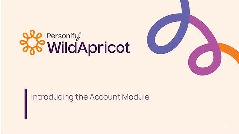 Part 1 — The Account Module