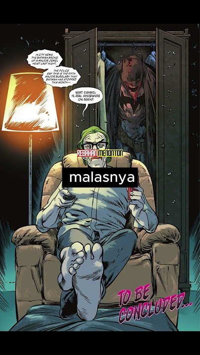 KETIKA JOKER YANG MENJADI BATMAN