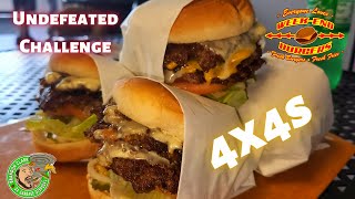 Undefeated Week-End Burgers 4x4 Challenge