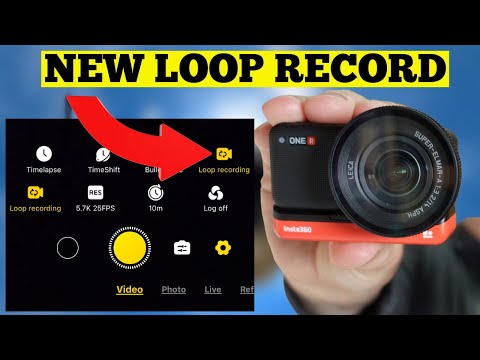 How to Loop Record with insta360 ONE R