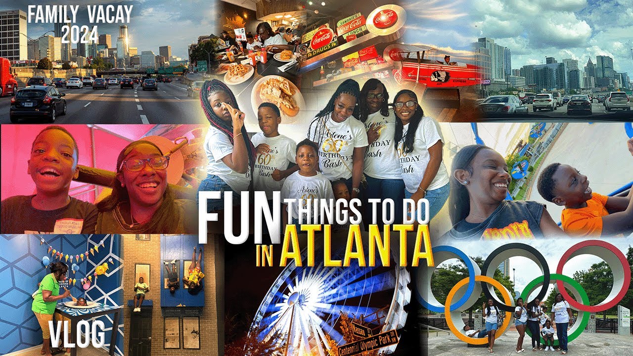 Atlanta's Most Fun Family Activities! VLOG - YouTube