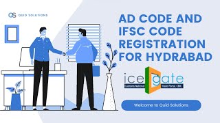 ICEGATE AD Code Registration for ICD Hyderabad (INSNF6) / ACC Hyderabad (INHYD4) Port