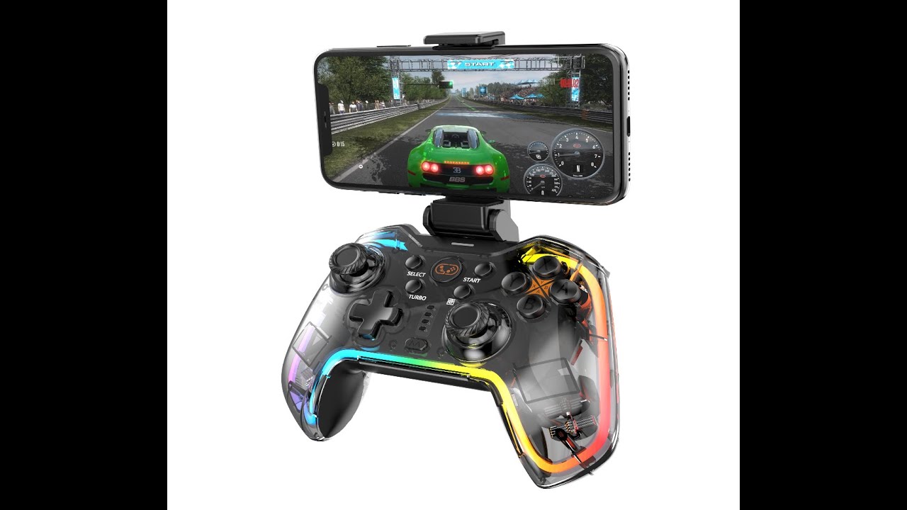 Control Bluetooth Celular Pc Gamepad Android Los Pc+ Soporte