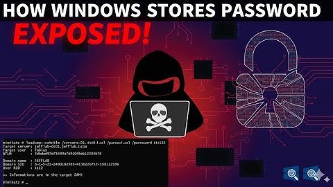 Windows Passwords Exposed! How Windows 10 & 11 REALLY Store Your Secrets 🔒