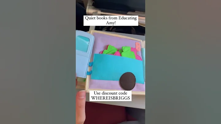 Use discount code WHEREISBRIGGS for quiet books fr...
