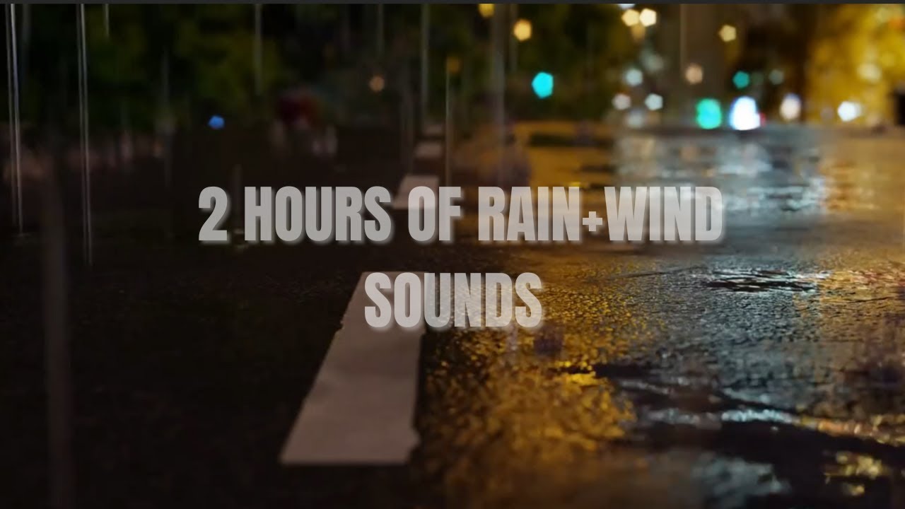Rain & Wind 🌧️ Gentle Storm Sounds for Deep Focus & Relaxation - YouTube