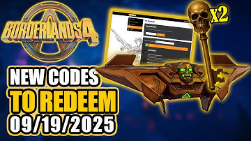 BORDERLANDS 4: NEW Shift Codes For 2 Golden Keys September 19th, 2025