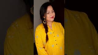 Styling A yellow Kurti | Kurti Under 700/- | Summer Kurti Outfit -1 reel kurtistyle shorts ootd