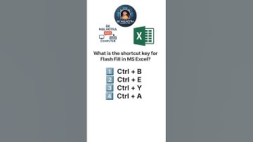 MS Excel Shortcut Ctrl + E | Flash Fill Explained in Hindi 🔥 | Excel Trick You Should Know #excel