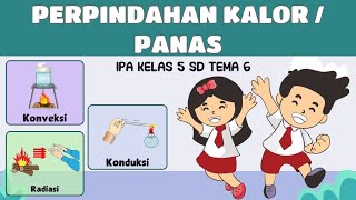 Perpindahan Kalor atau Panas | IPA Kelas 5 Tema 6 | Semester 2